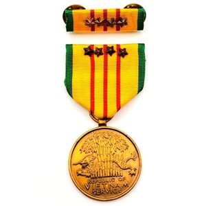 Vintage Vietnam Service Medal USA Military Memorabilia